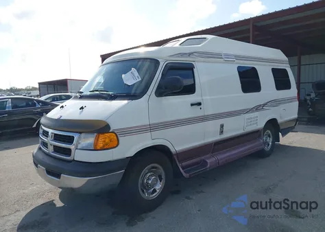2000 Dodge Ram Van 3500 Conversion from USA, damaged, VIN 2B6KB31Y5YK175433